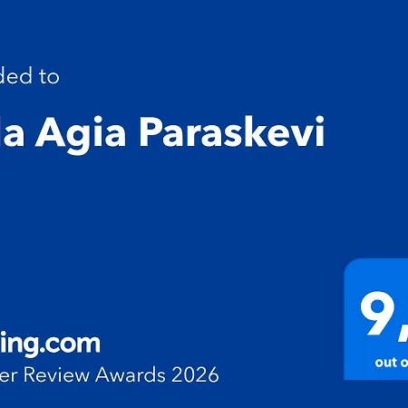 Agia Paraskevi Villa